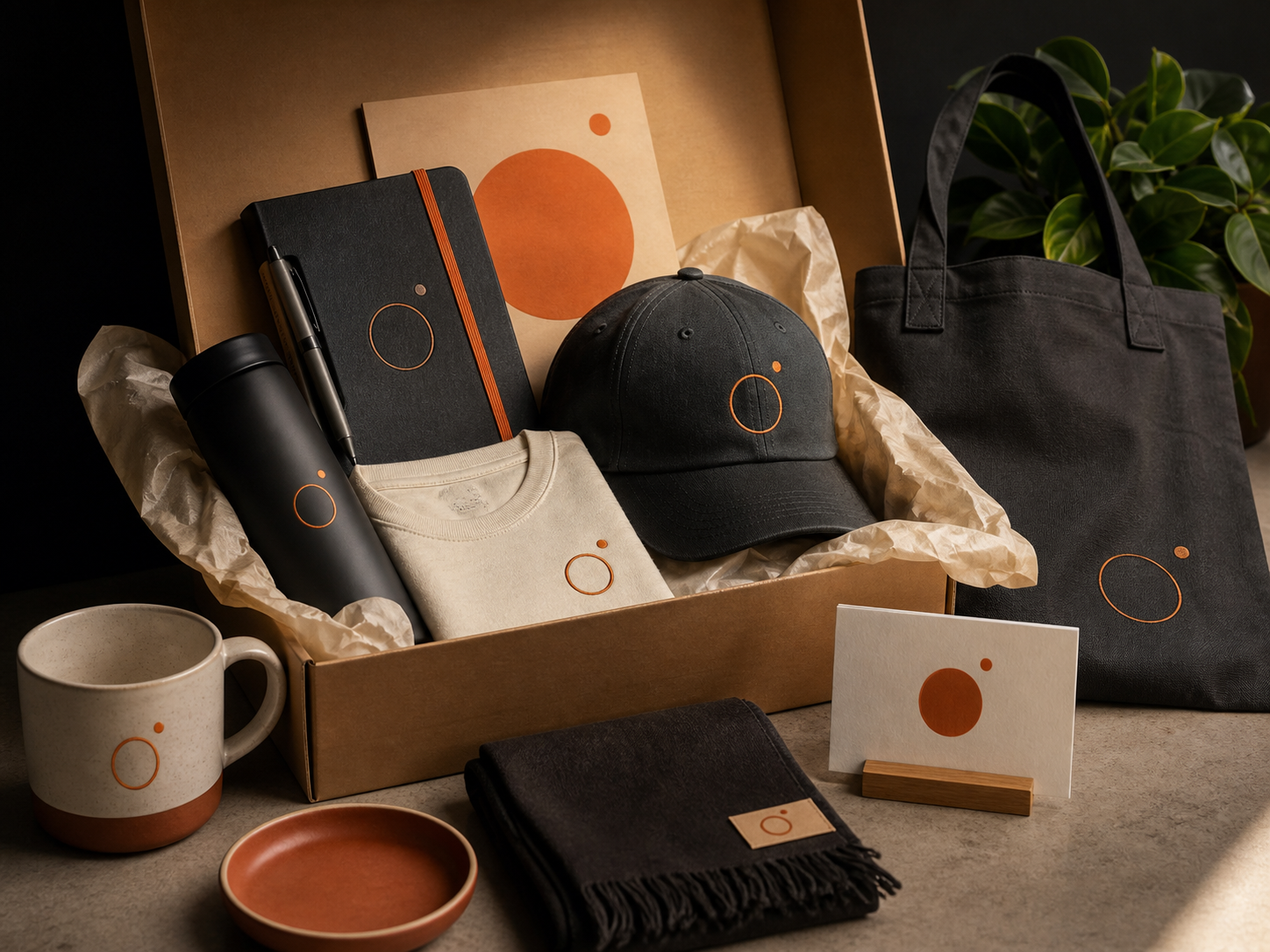 Merch corporativo premium y gift set